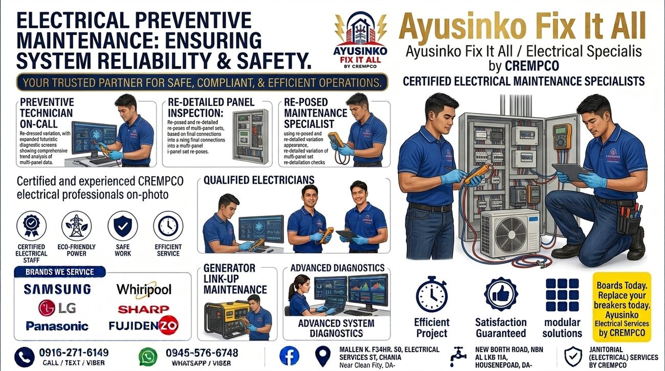 Preventive maintenance