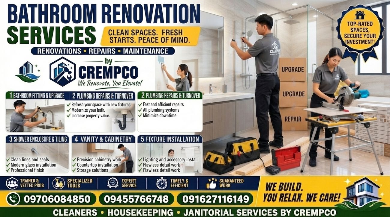 Bathroom renovation