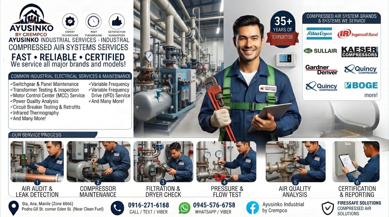 Compressed air systems