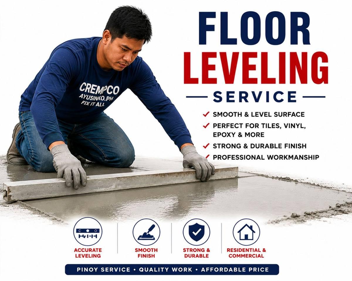 Floor leveling