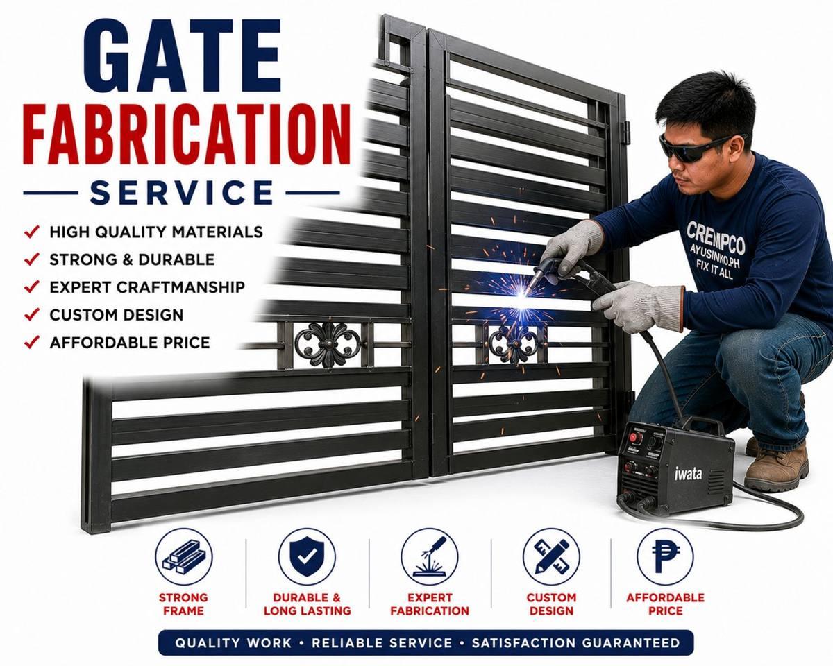 Gate fabrication