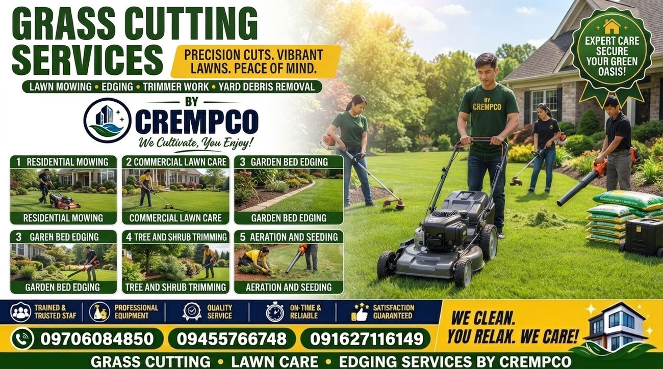 Grass cutting