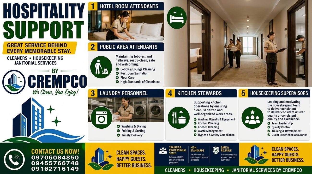 Hospitality support