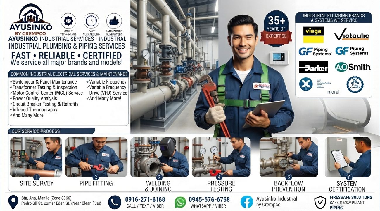 Industrial plumbing