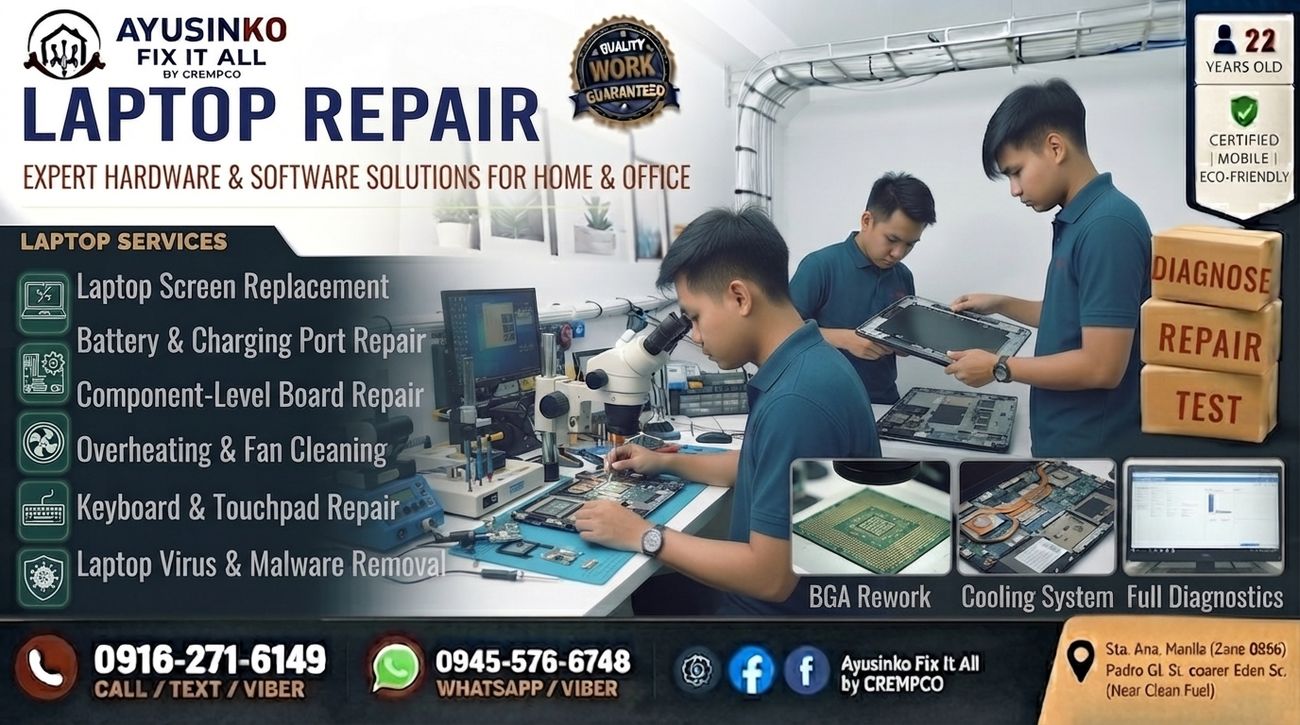 Laptop repair