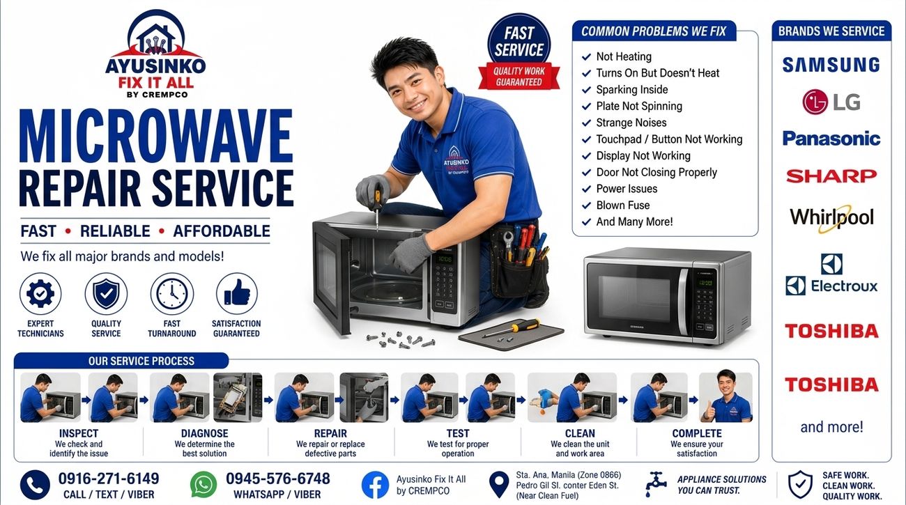 Microwave repair