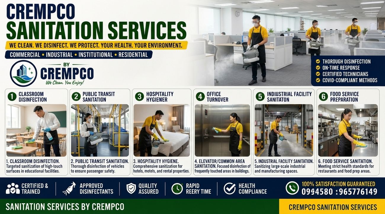 Sanitation services