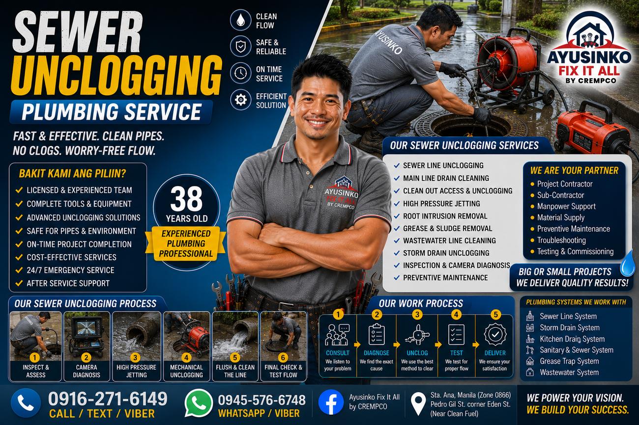 Sewer unclogging