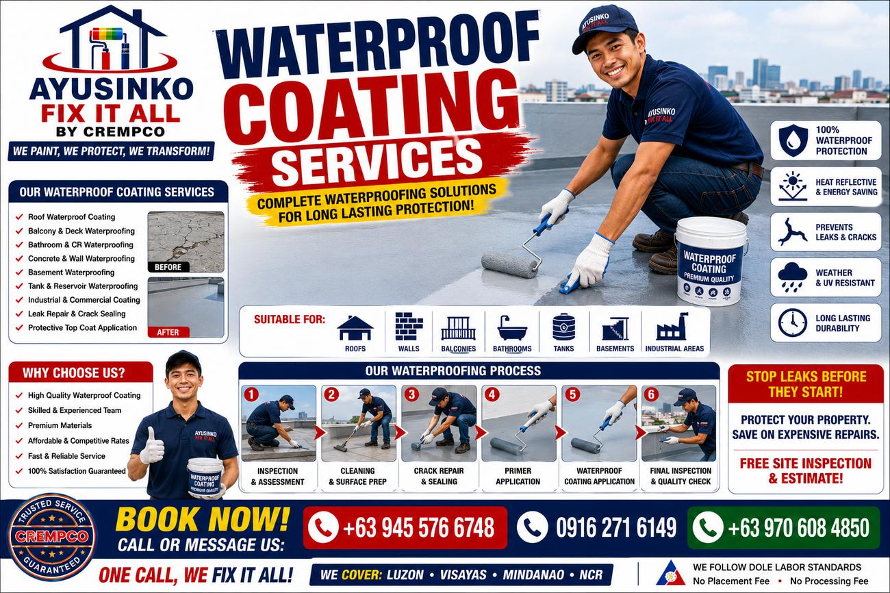 Waterproof coating